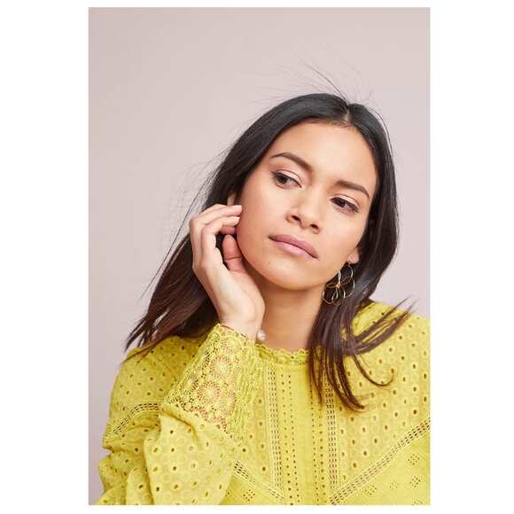 Anthropologie James Coviello Burnham Lace Top by James Coivello - Picture 5 of 12